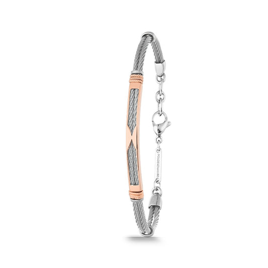 Polo Exchange, Man Steel Bracelet