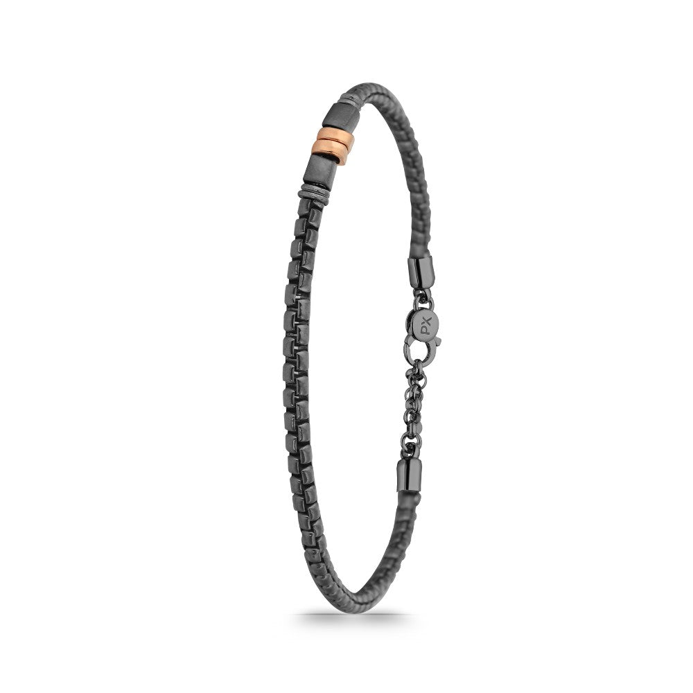 Polo Exchange, Man Silver Bracelet