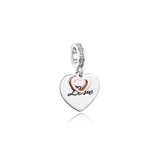 Polo Exchange, Woman Jewelries, Sterling Silver Heart Charm