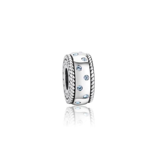 Polo Exchange, Woman Jewelries, Sterling Silver & Swarovski Crystal Charm