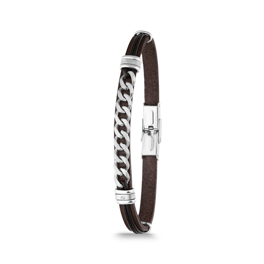 Polo Exchange, Man Steel Bracelet