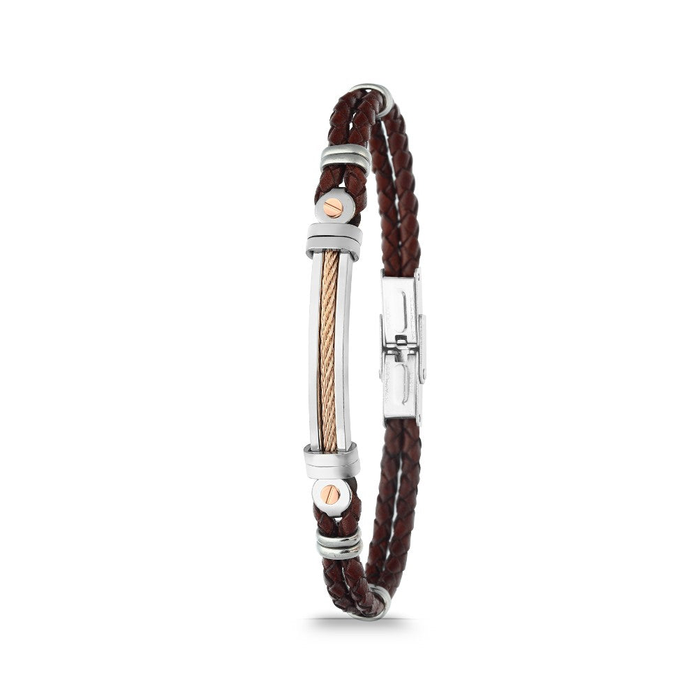 Polo Exchange, Man Steel Bracelet