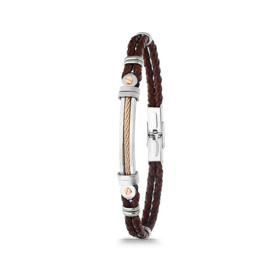 Polo Exchange, Man Steel Bracelet