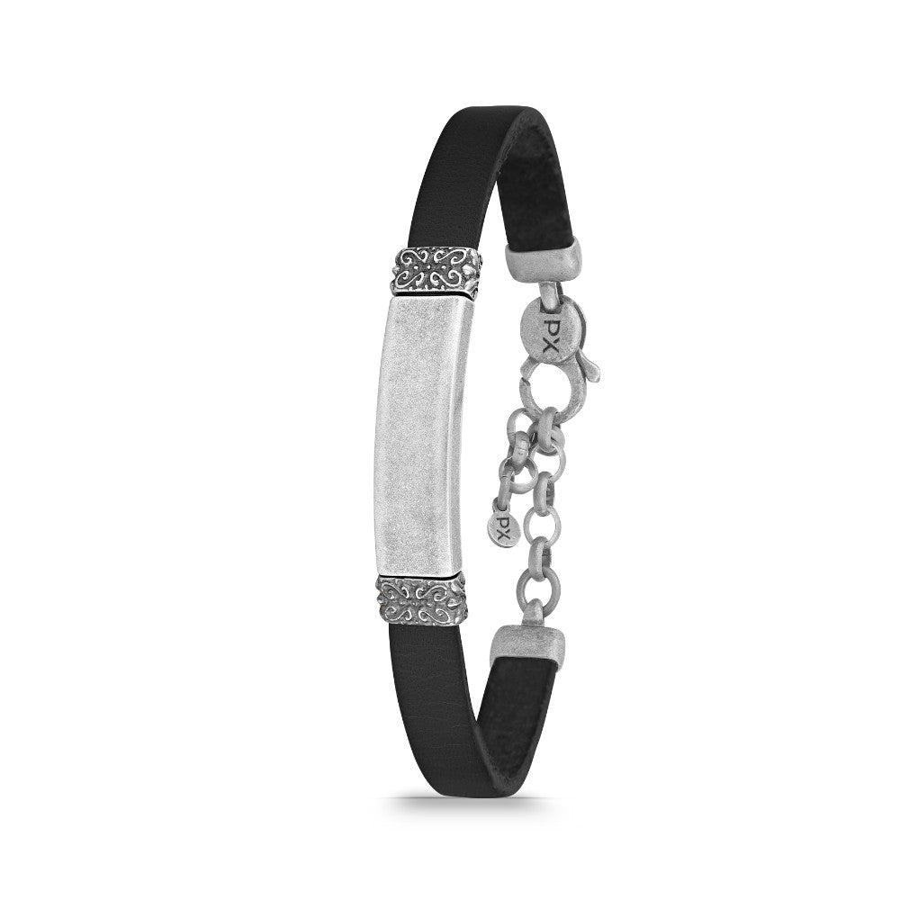 Polo Exchange, Man Silver Bracelet