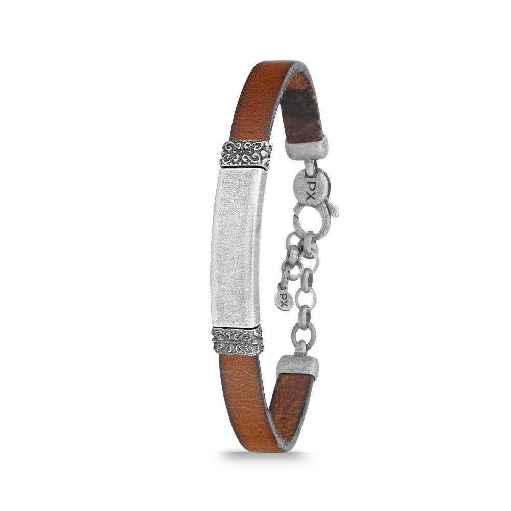 Polo Exchange, Man Silver Bracelet