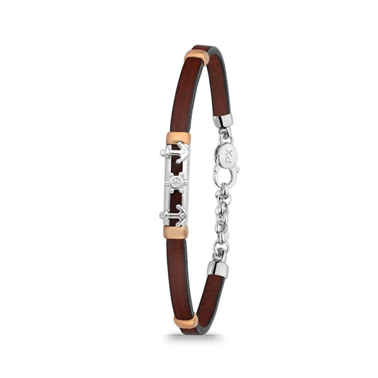 Polo Exchange, Man Silver Bracelet
