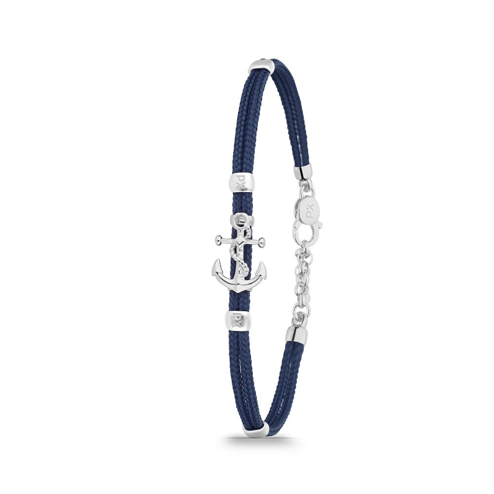 Polo Exchange, Man Silver Bracelet