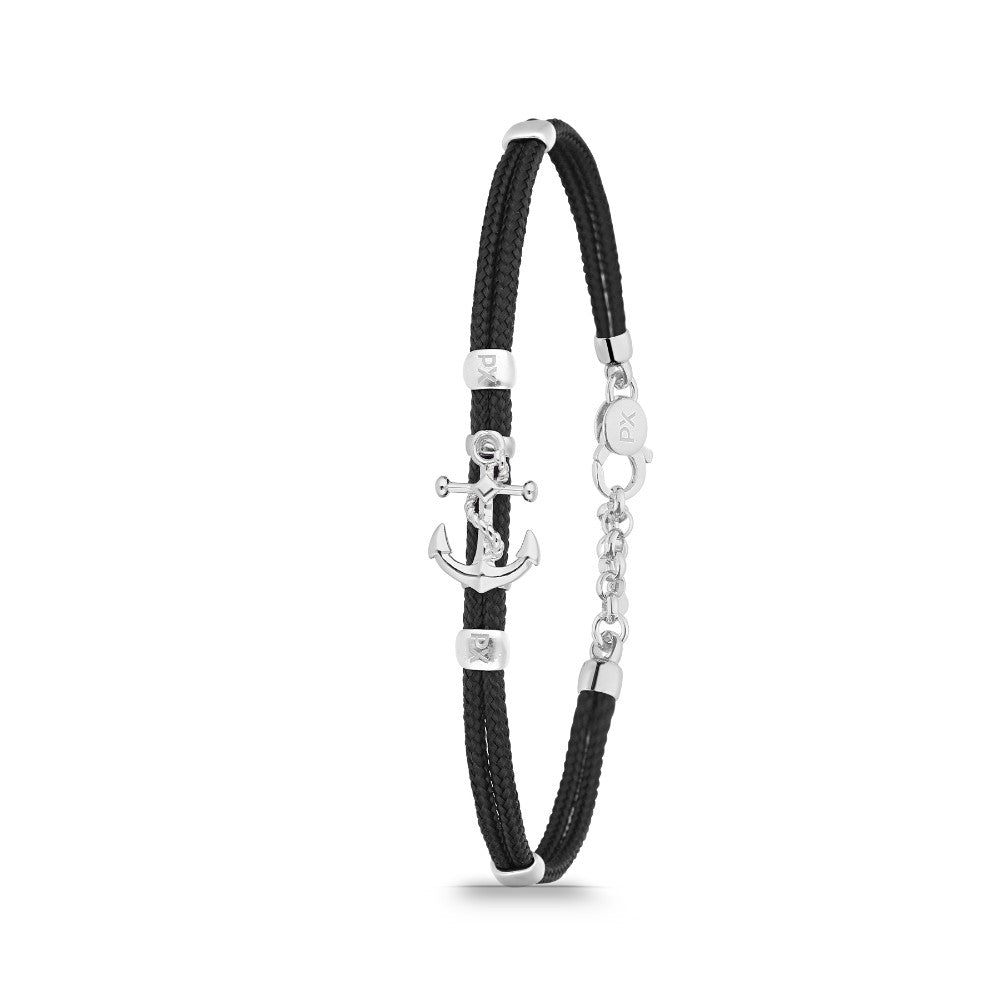 Polo Exchange, Man Silver Bracelet