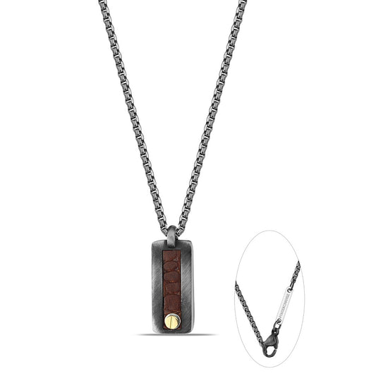 Polo Exchange, Man Steel Necklace