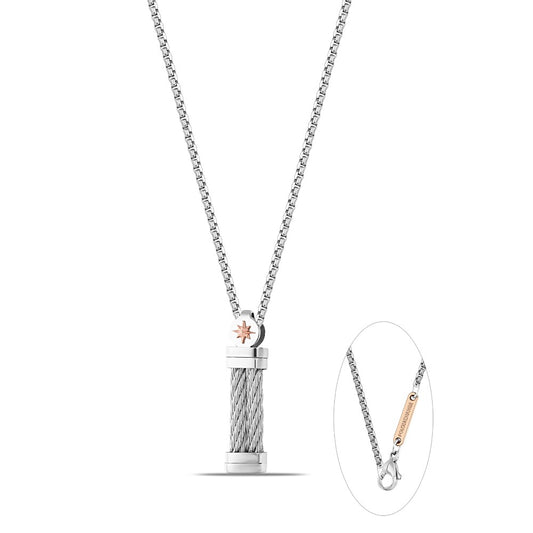 Polo Exchange, Man Steel Necklace