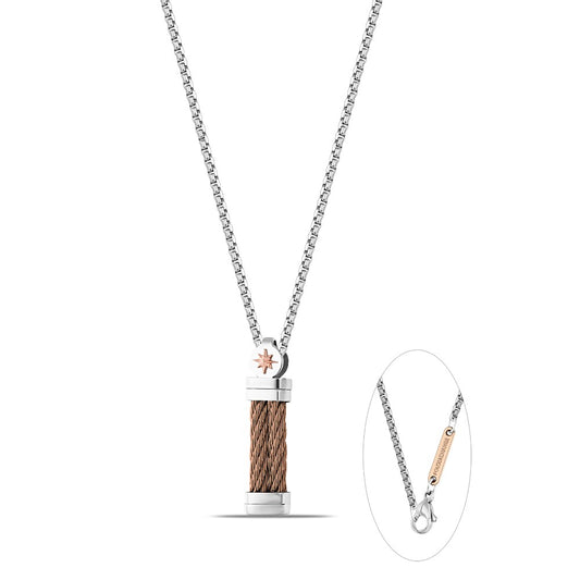 Polo Exchange, Man Steel Necklace