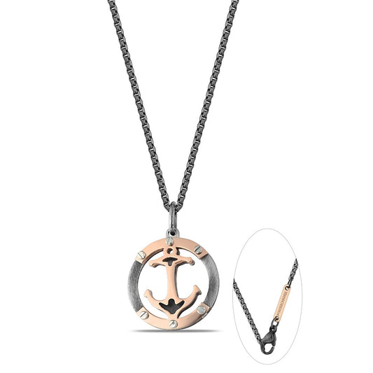Polo Exchange, Man Steel Necklace