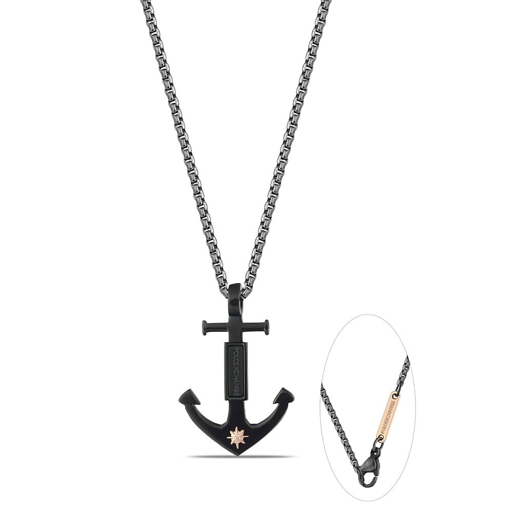Polo Exchange, Man Steel Necklace