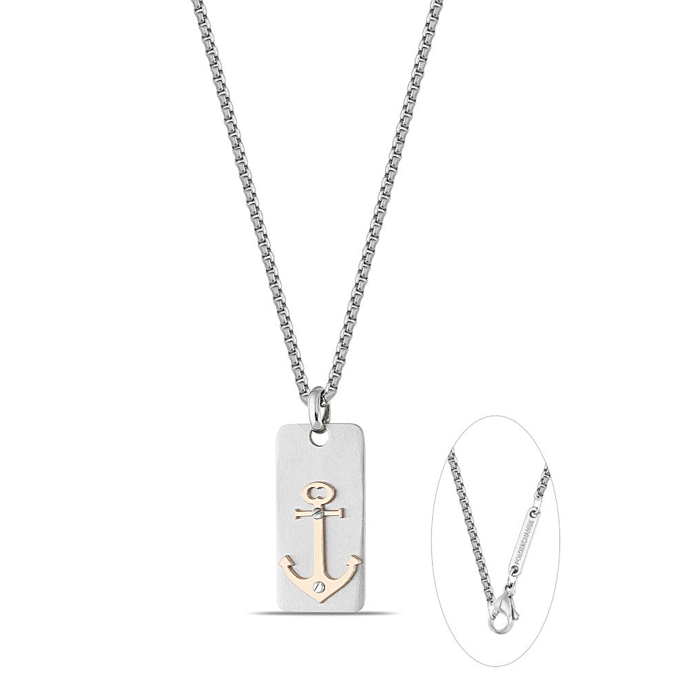 Polo Exchange, Man Steel Necklace
