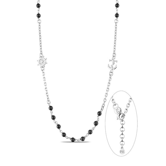 Polo Exchange, Man Silver Necklace