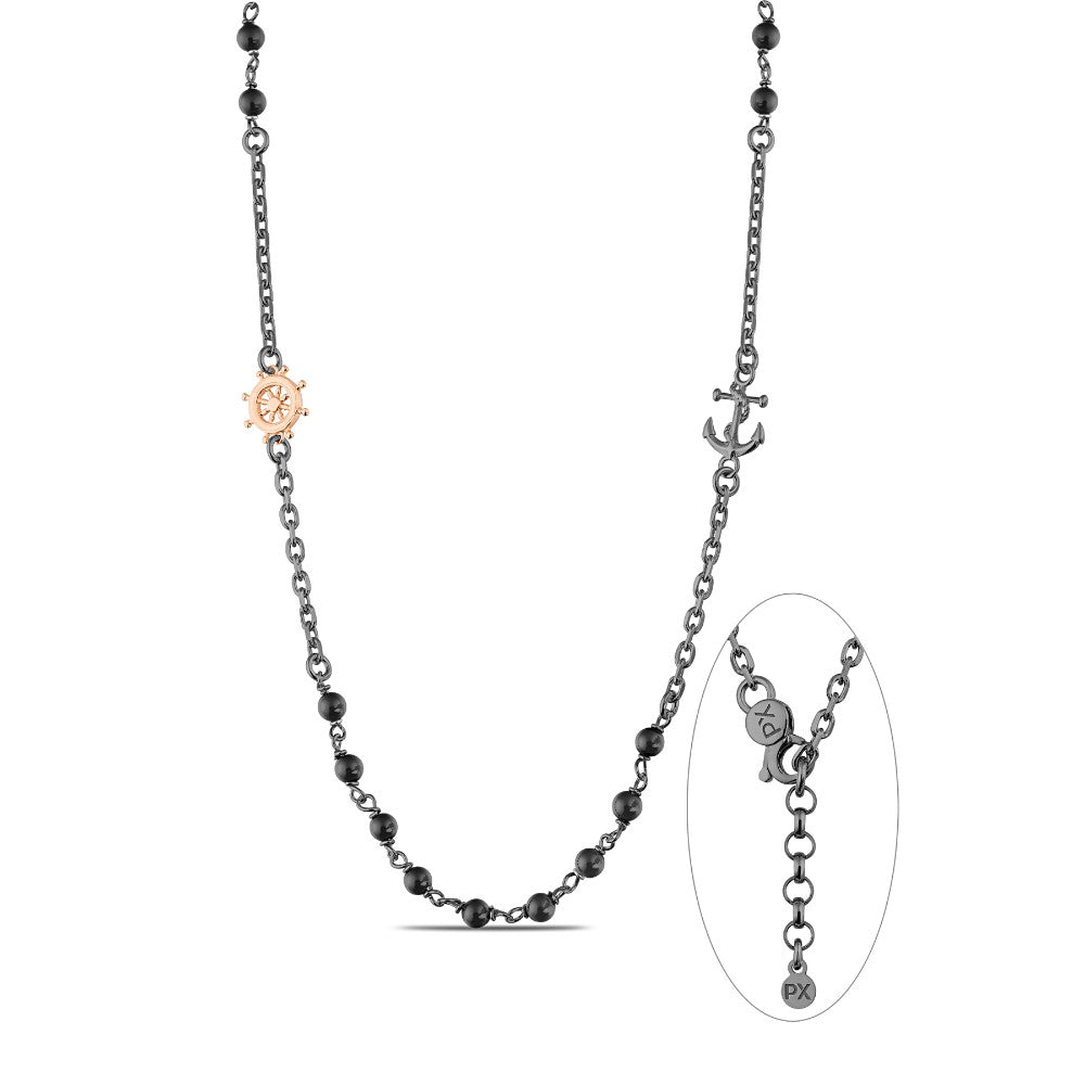Polo Exchange, Man Silver Necklace