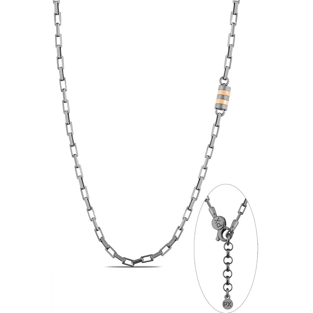 Polo Exchange, Man Silver Necklace