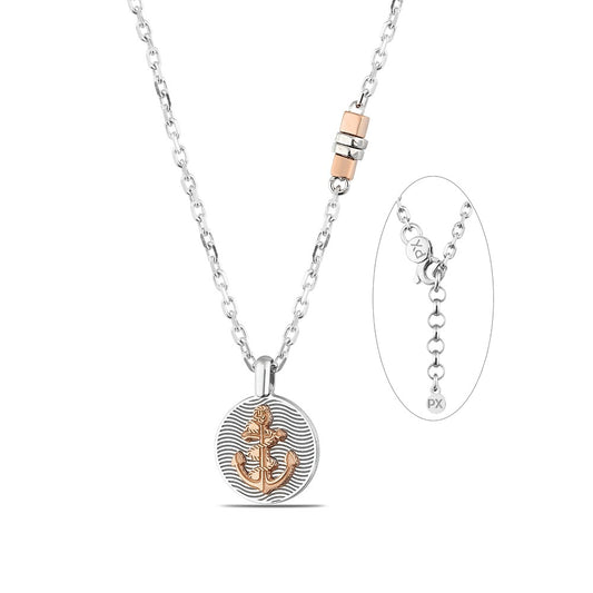 Polo Exchange, Man Silver Necklace
