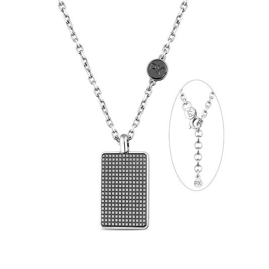 Polo Exchange, Man Silver Necklace