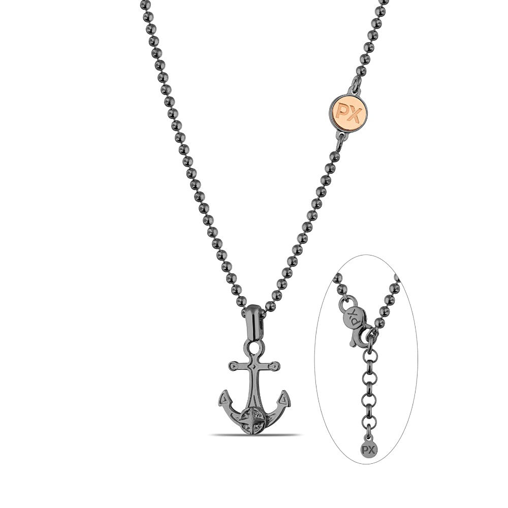 Polo Exchange, Man Silver Necklace