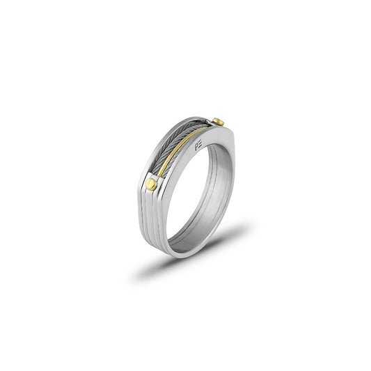 Polo Exchange, Man Steel Ring