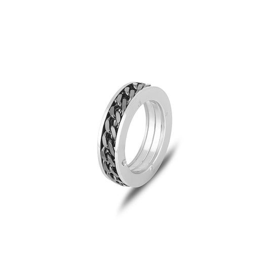 Polo Exchange, Man Silver Ring