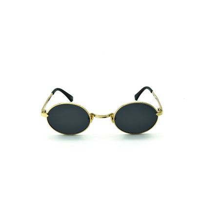 Polo Exchange, Unisex Sunglasses, Black Lenses, Silver Frame, Silver Temple.