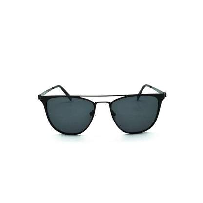 Polo Exchange, Unisex Sunglasses, Grey Lenses, Black Frame, Black Temple.