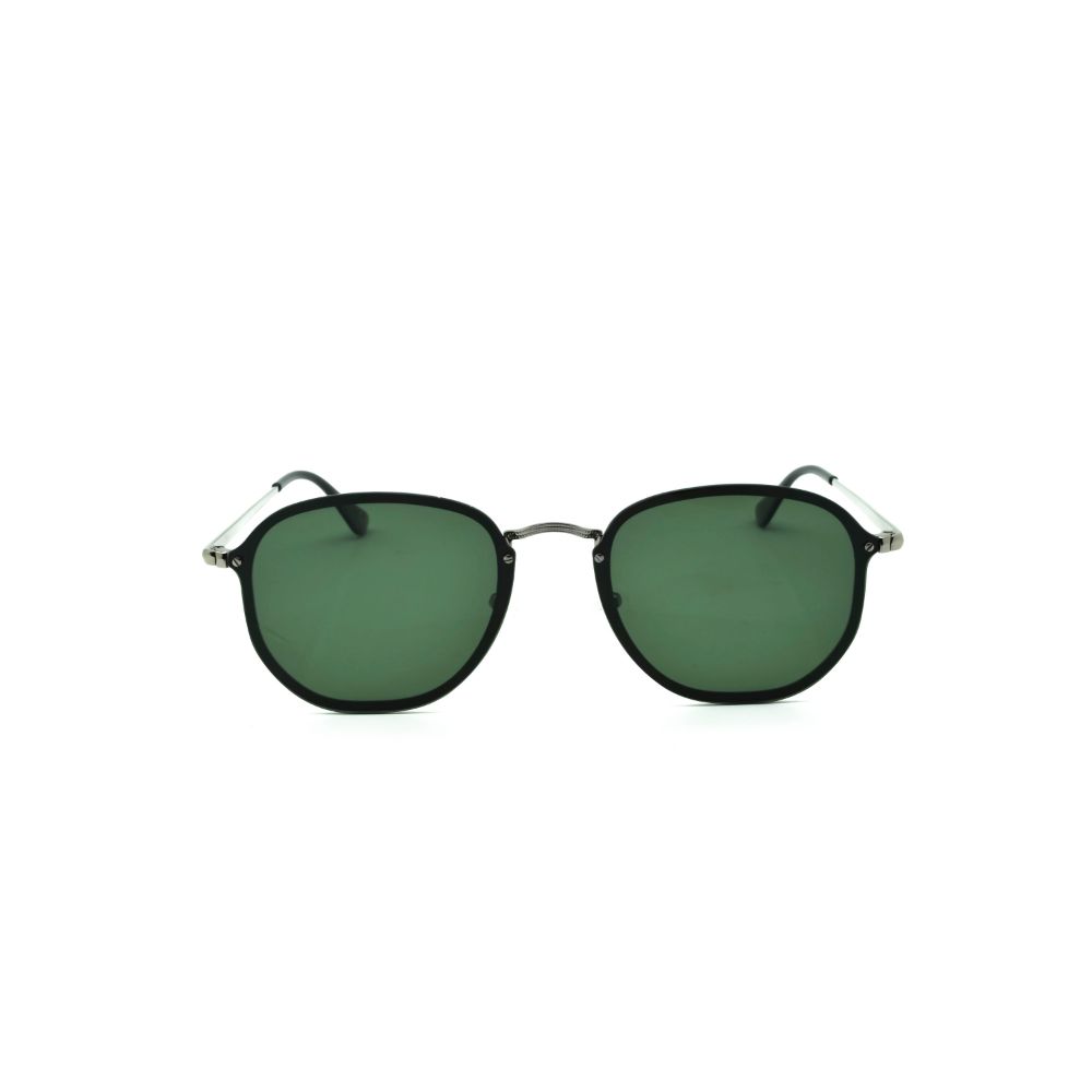 Polo Exchange, Femme Sunglasses, Green Lenses, Black Frame, Silver Temple.