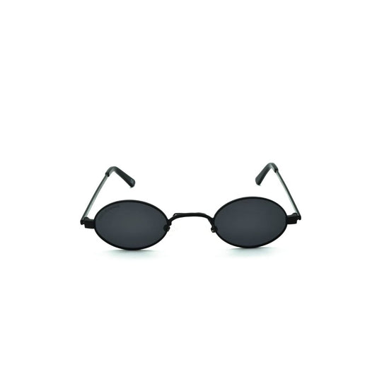 Polo Exchange, Unisex Sunglasses, Black Lenses, Black Frame, H. M. Black Grey Temple.