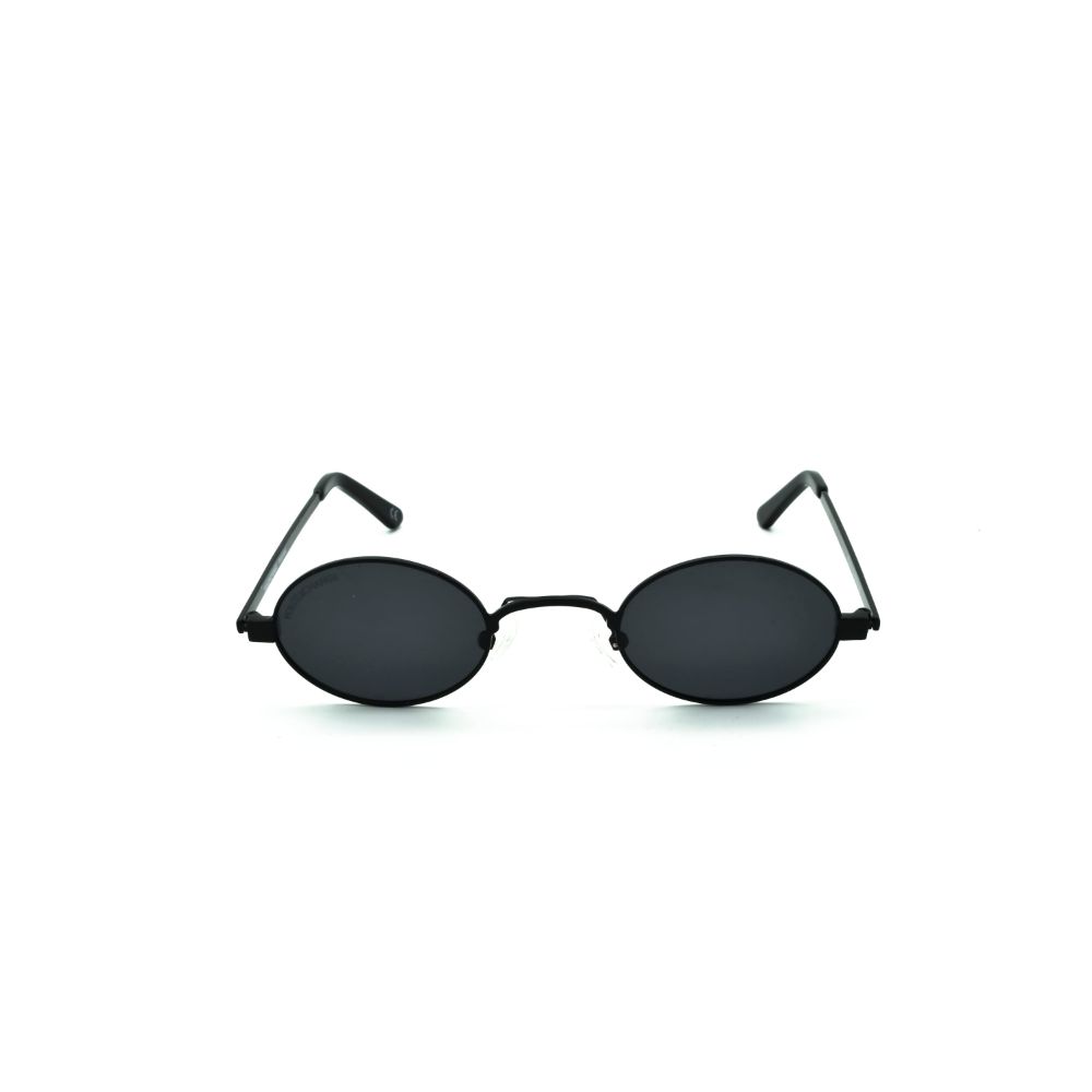 Polo Exchange, Unisex Sunglasses, Black Lenses, S Black Frame, S. Black Grey Temple.