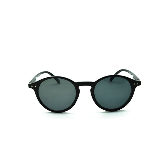 Polo Exchange, Unisex Sunglasses, S. Black Grey Lenses, Black Frame, Black Temple.