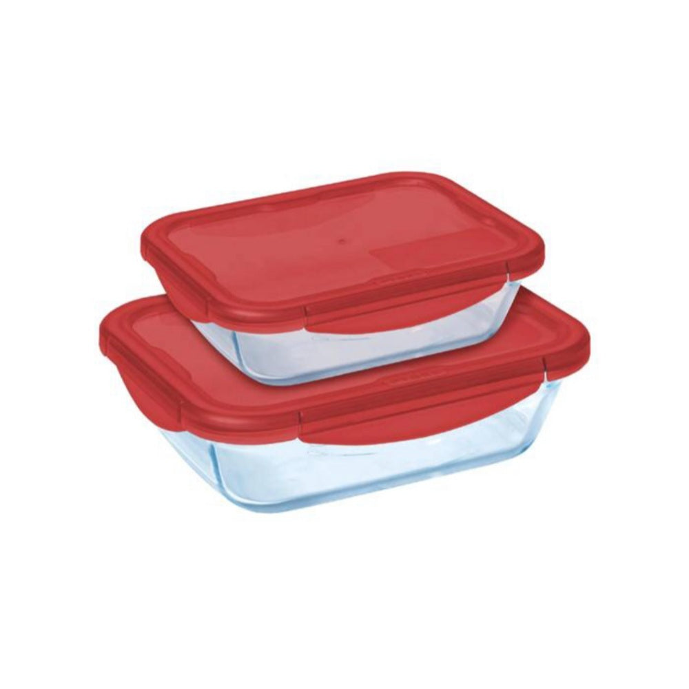 Pyrex, Glass Set 0.8L / 1.7L