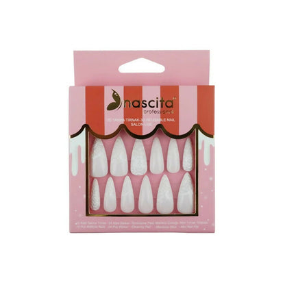Nascita 3D Artificial Nails Set 304 Pack of 12