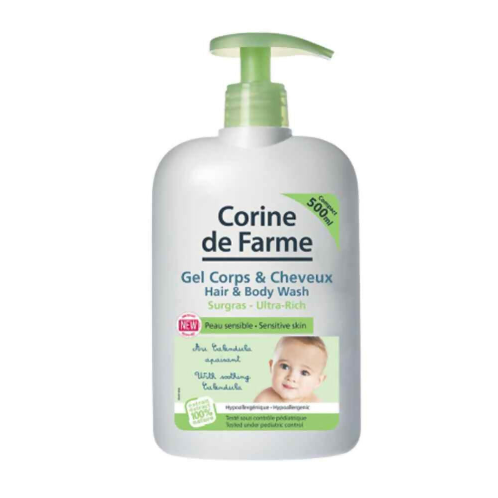 Corine De Farme Baby Hair And Body Wash 500ml