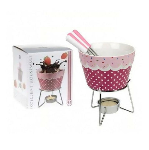 Set 6pcs Chocolate Fondue, avaialable in different colors