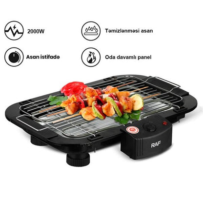 RAF, R-5301 Electric Barbecue Grill 2000W