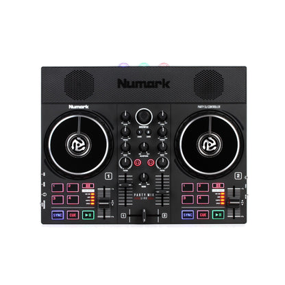 Numark Party Mix Live DJ Controller with Built-IN Light Show and Speakers, RAG-LIVE0000