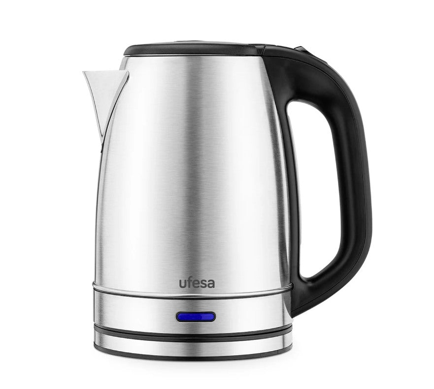 Ufesa, Resia Kettle Stainless Steel Capacity 1.7L, 2200W, Water Level Indicator