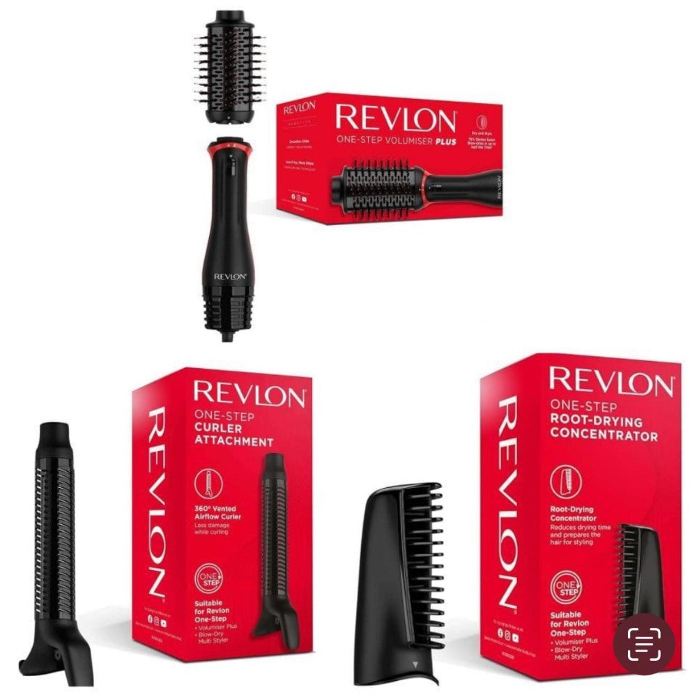 Revlon, Hair Styler Volumiser Plus + 2 Attachments
