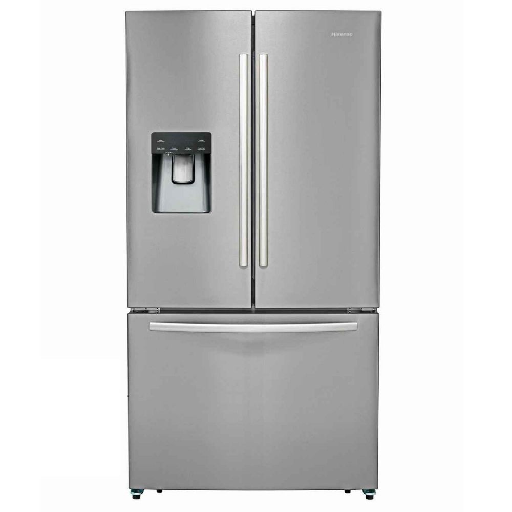 Hisense, 24Cf Refrigerator 3 Doors + Water Dispenser Inox