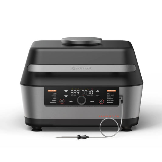 Nutricook Revolution 12-in-1 Grill, Air Fryer - Multicooker, RG600