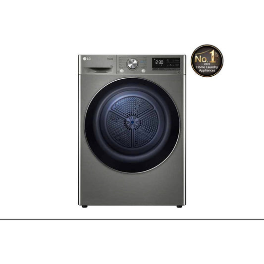 LG, Heat Pump Dryer 9KG Condenser, ThinQ Stainless, Inverter