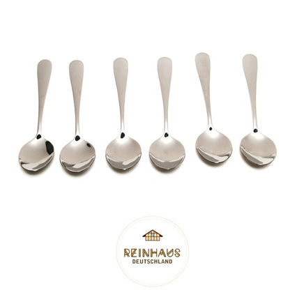 Reinhaus, Flatware / Cutlery / Stainless Steel Model 1010 Tea Spoon / Small Spoon Set 6pcs