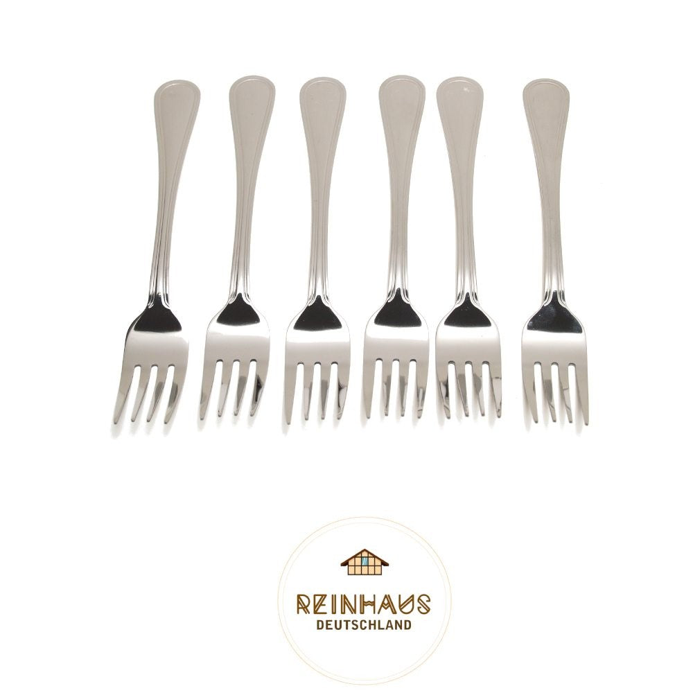 Reinhaus, Flatware / Cutlery / Stainless Steel Model 1110 Dinner Fork Set 6pcs