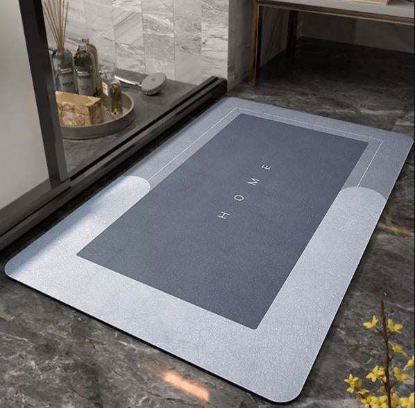 Reinhaus, Water Absorbent Rect. Bath Mat 40X60Cm B/100