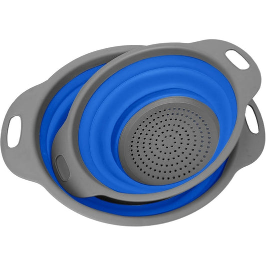 Reinhaus, Blue Retractable Small Strainer 24*19.4*8 Cm B/150