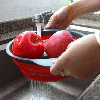 Reinhaus, Red Retractable Big Strainer 29.5*23.5*9.5Cm B/150