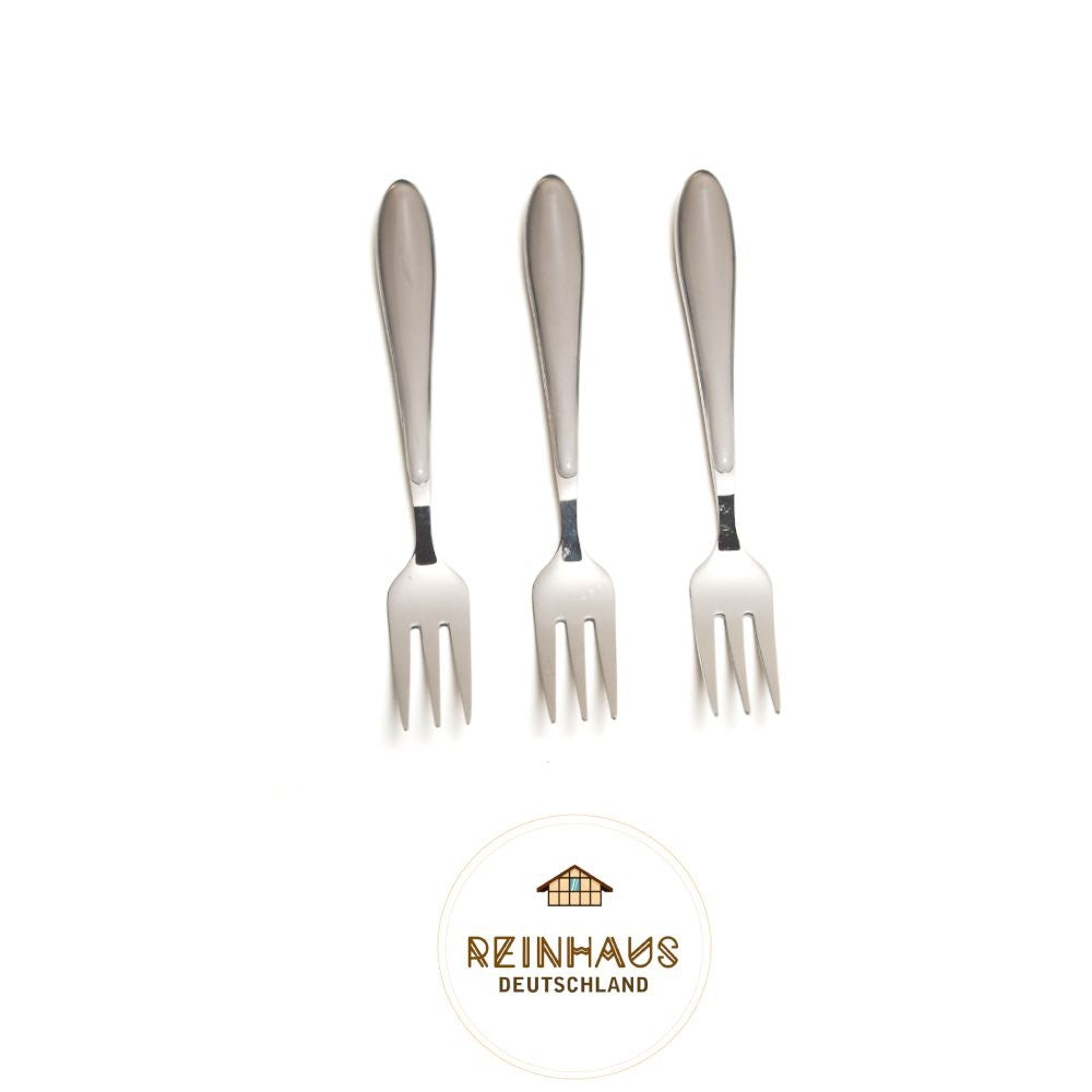 Reinhaus, Flatware / Cutlery / Stainless Steel Diamond White Ice / Long Spoon Set 3pcs