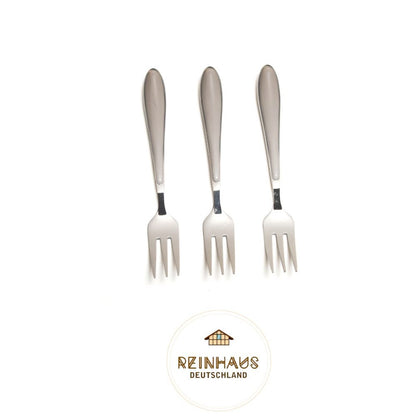 Reinhaus, Flatware / Cutlery / Stainless Steel Diamond White Ice / Long Spoon Set 3pcs
